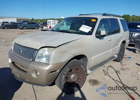 2006 Mercury Mountaineer Luxury из США, поврежденный, VIN 4M2EU47E06ZJ00536